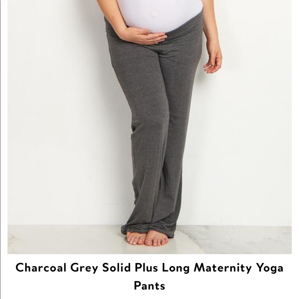 PinkBlush plus size maternity pant